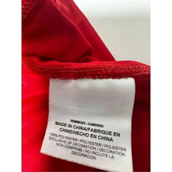 Nike Golf Tour Performance Collection Athletic Polo Dri Fit Shirt Size XL Red - Picture 7 of 9